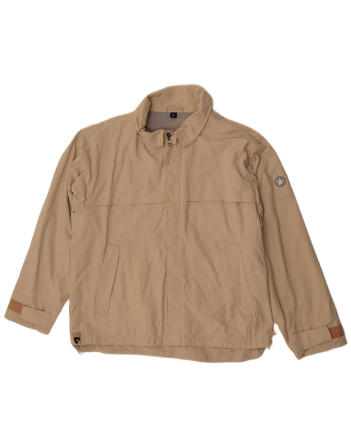 Murphy & Nye Veste Bomber Homme UK 40 Large Beige Nylon