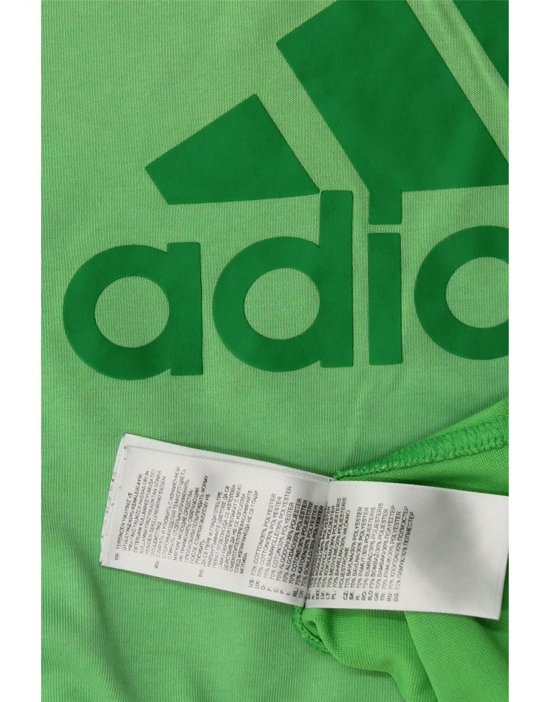 ADIDAS T-shirt graphique pour hommes, grand, vert