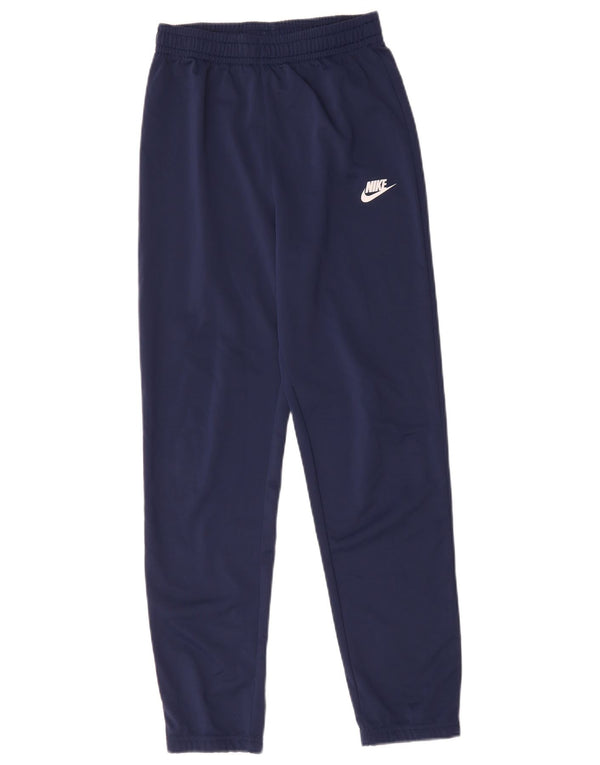 Nike Pantalon de survêtement coupe standard pour garçon 13-14 ans XL Bleu marine