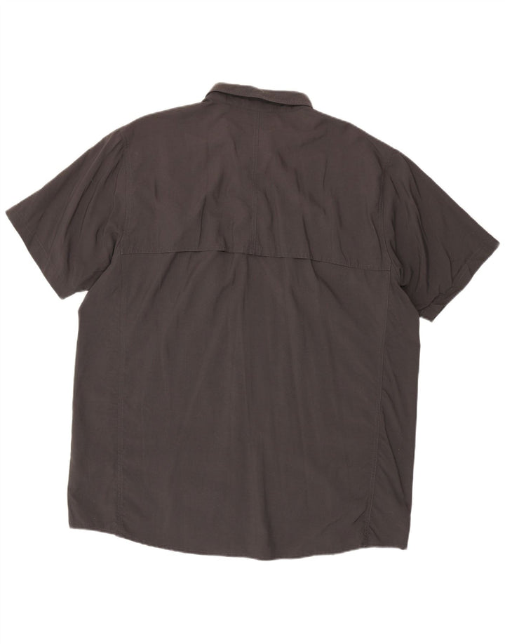 The North Face Chemise à manches courtes pour homme 2XL Gris Nylon