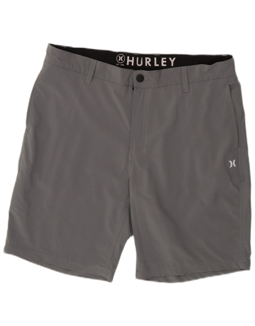Hurley Short Chino Homme W36 Large Gris Polyester