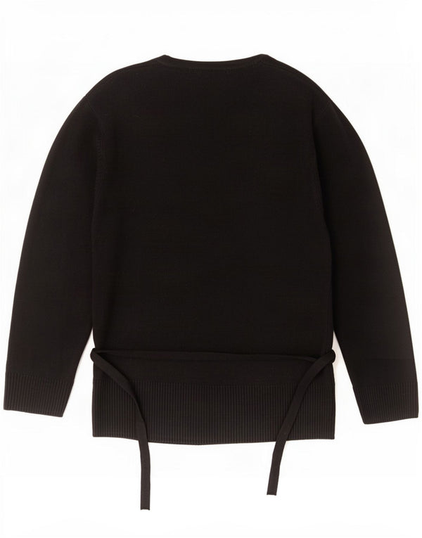 Marks & Spencer Pull cardigan à manches 3/4 pour femme UK 12 Noir moyen