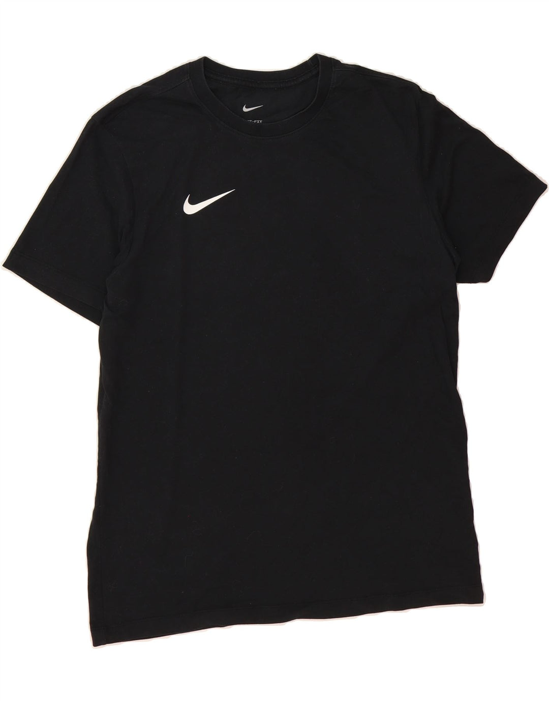 NIKE Mens Dri Fit T-Shirt Top Medium Black Cotton Vintage Nike and Second-Hand Nike from Messina Hembry 