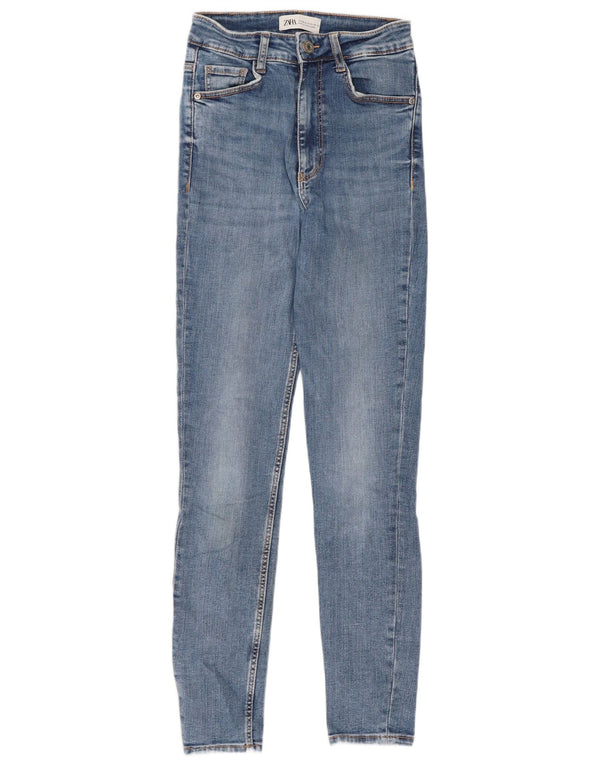 Zara Womens Skinny Jeans EU 34 2XS W24 L26 Blue