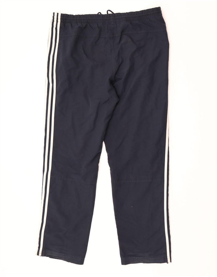 Adidas Pantalon de survêtement pour homme Bleu marine moyen Polyester