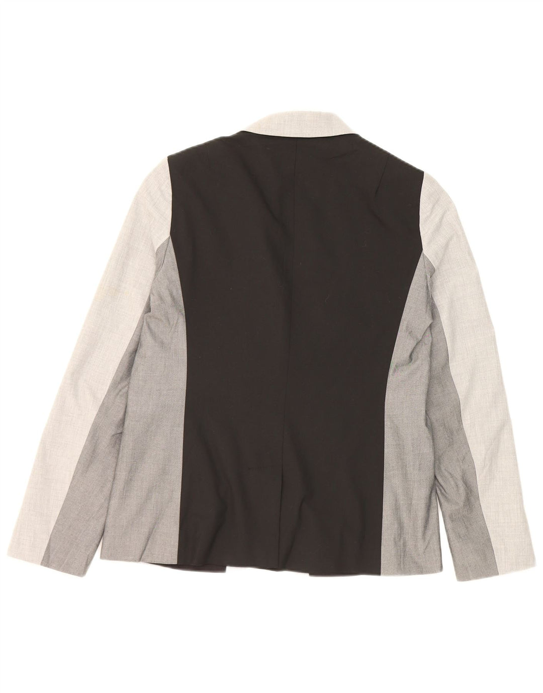 French Connection Veste Blazer Femme UK 12 Gris Moyen Classique