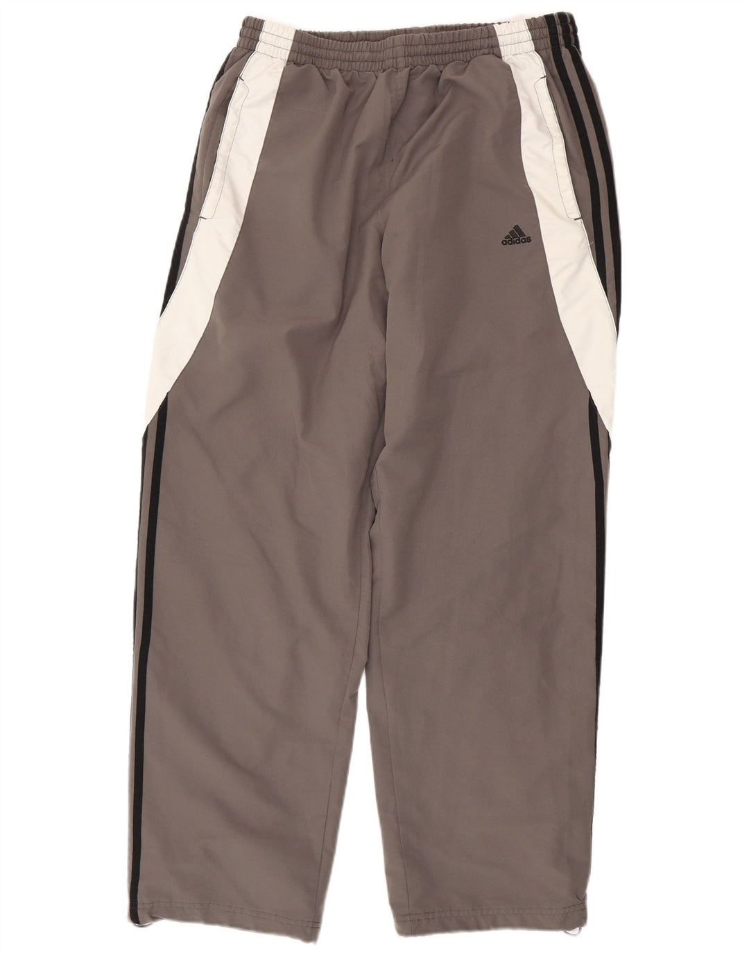 ADIDAS Pantalon de survêtement pour hommes Large Gris Colorblock Polyester