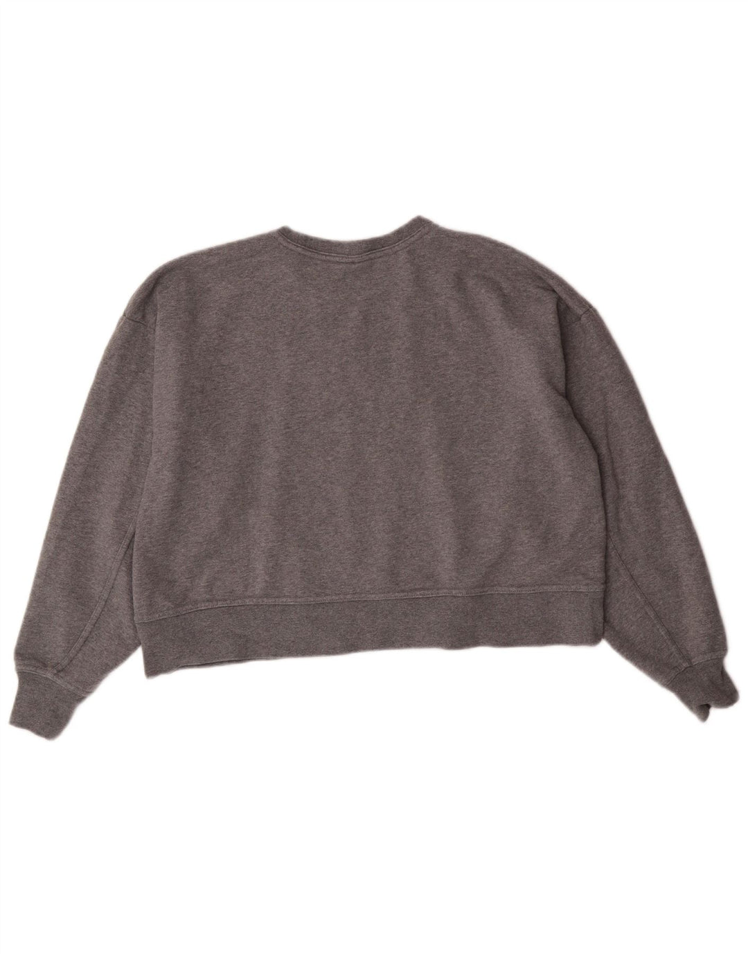 Nike Femme Dri Fit Graphic Sweat-shirt surdimensionné UK 10 Petit Gris