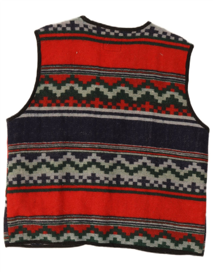 On Stage Gilet Homme Moyen Rayé Multicolore
