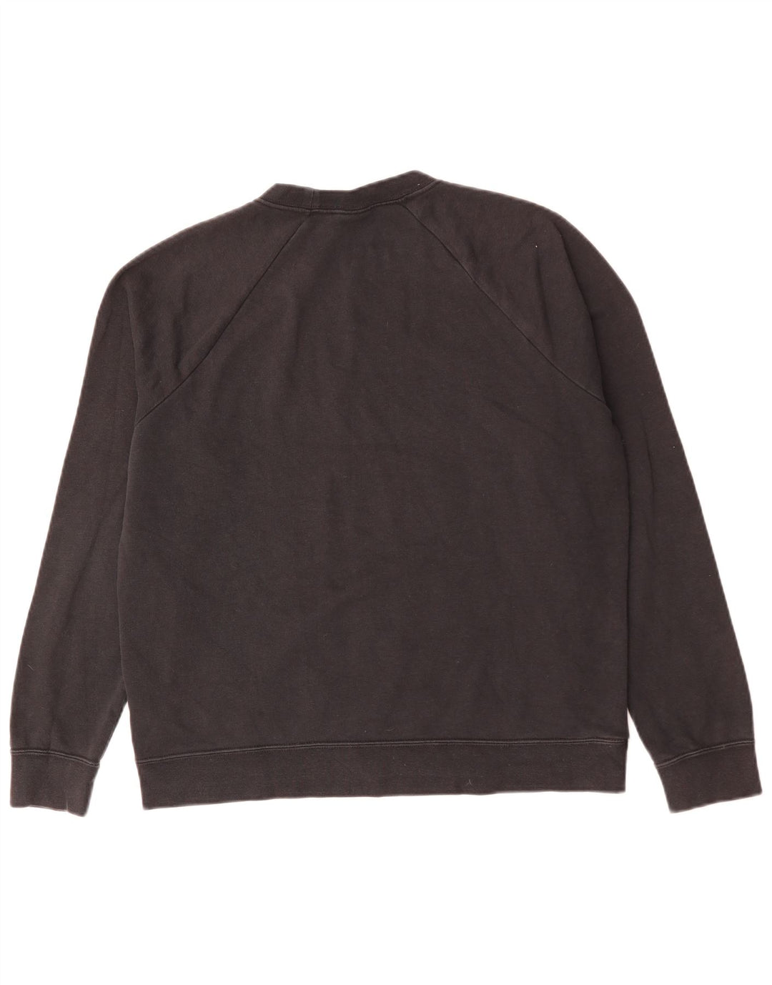 Nike Sweat-shirt pour homme en coton noir Taille L