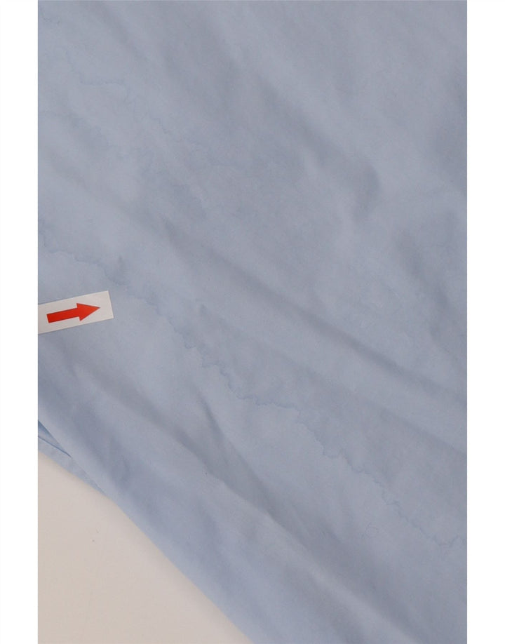 HUGO BOSS Chemise Regular Fit Homme Taille 44 17 1/2 XL Bleu Coton