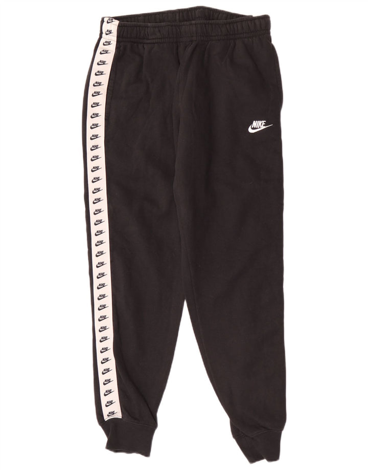 Nike Pantalon de survêtement graphique pour homme Noir moyen Colourblock