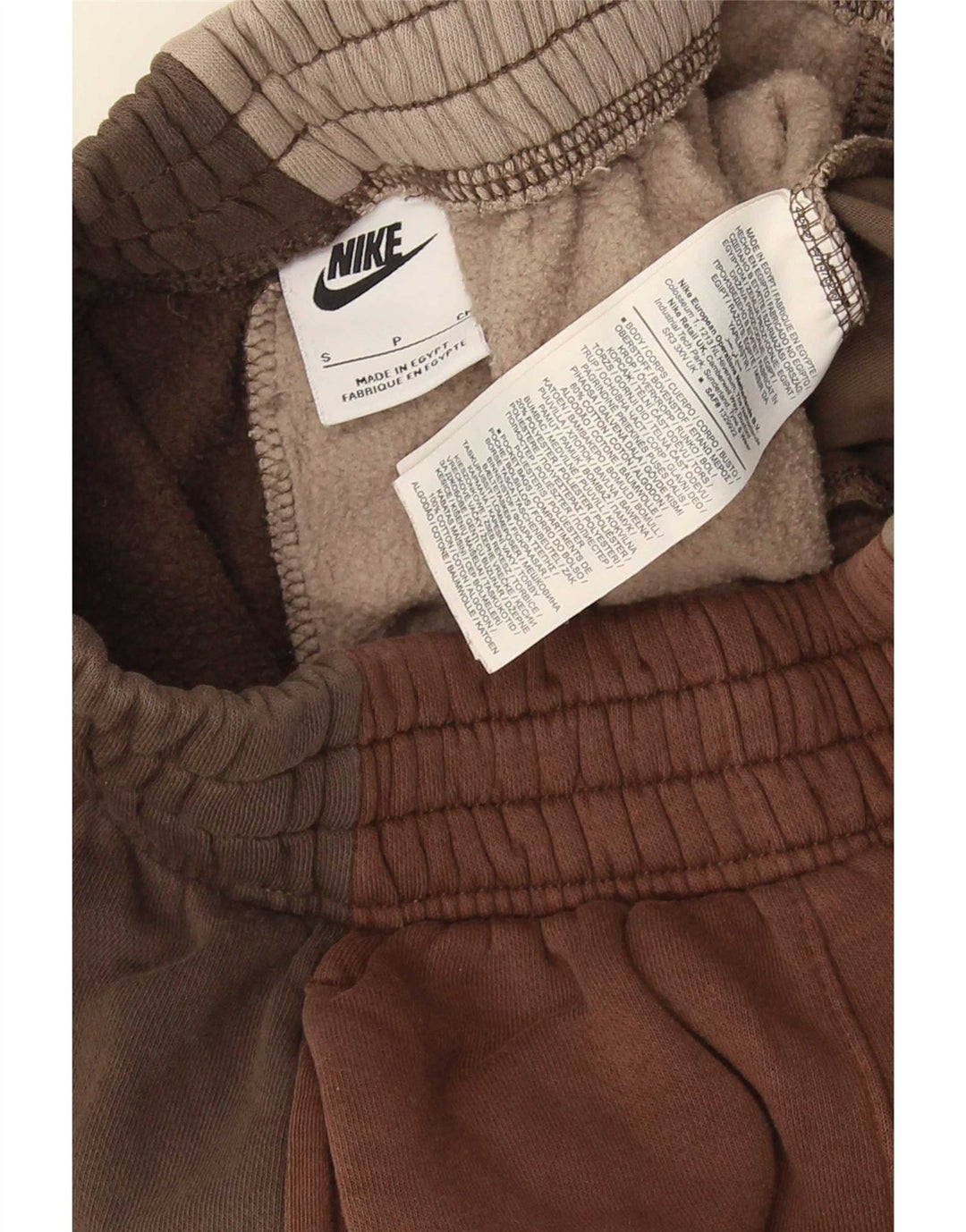 Nike Pantalon de survêtement pour homme en coton multicolore colour block Taille S