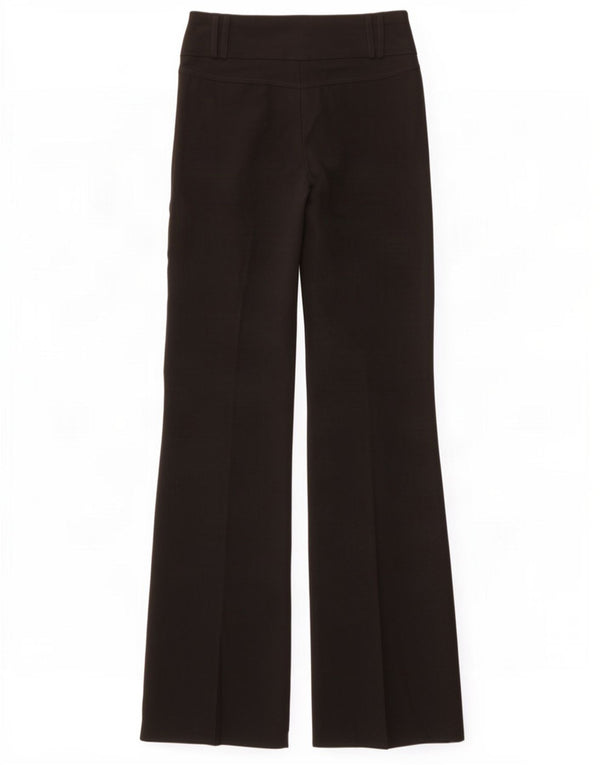 Topshop Pantalon décontracté bootcut pour femme UK 8 Small W28 L35 Noir Polyester