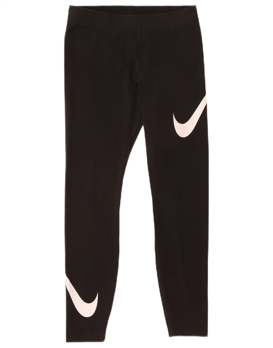 Nike Leggings graphiques pour femmes UK 12 coton noir moyen