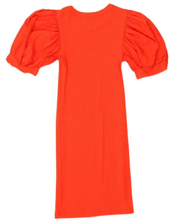 Zara Robe moulante pour femme UK 8 Small Orange