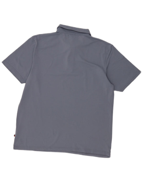 Marlboro Classics Polo Homme 2XL Bleu Polyamide