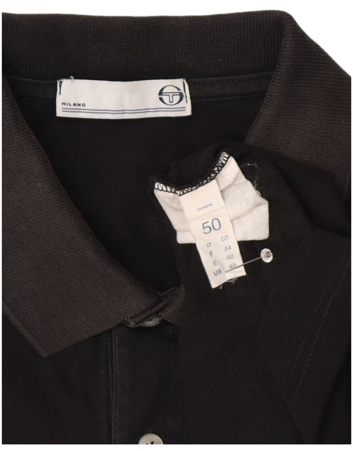 Sergio Tacchini Polo Homme IT 50 Medium Noir