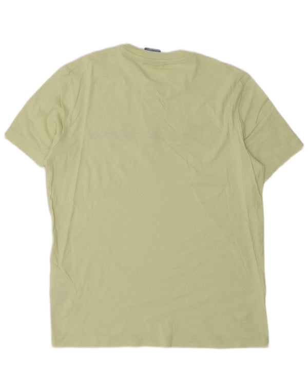 Champion T-Shirt Graphique Homme Petit Vert Coton