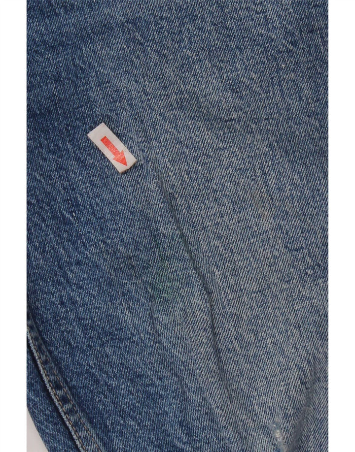 Zara Jean slim effet vieilli pour femme EU 40 Medium W30 L27 Bleu