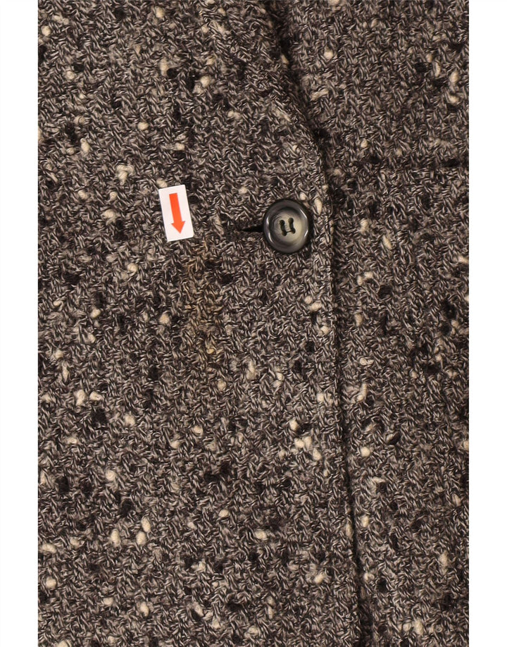 VALENTINO Femme Veste Blazer Croisée IT 44 Gris Moyen Moucheté