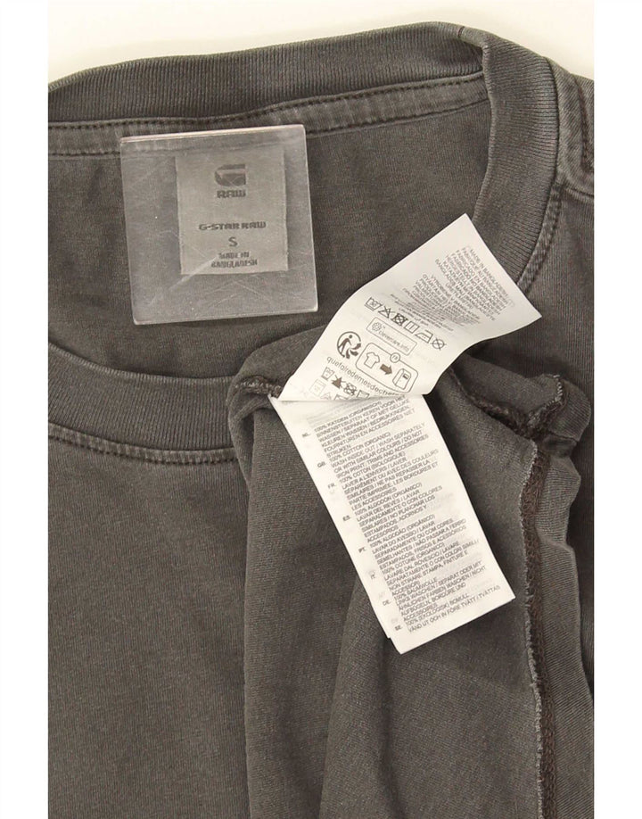 G-Star Homme T-Shirt Top Petit Gris Coton