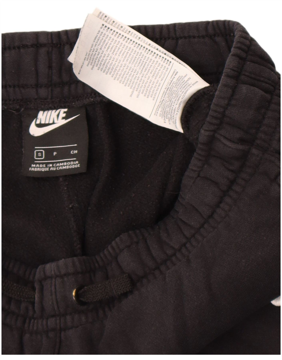 Nike Pantalon de survêtement pour homme en coton noir Taille S