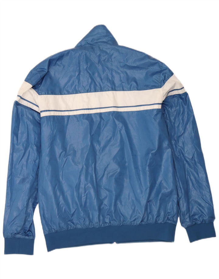 Sergio Tacchini Veste réversible pour homme UK 42 XL Bleu Colorblock Polyester