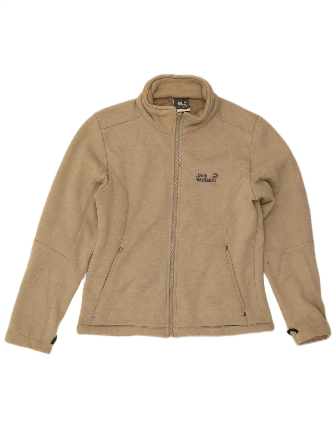 Jack Wolfskin Veste de survêtement Liner pour femme UK 12/14 Beige moyen