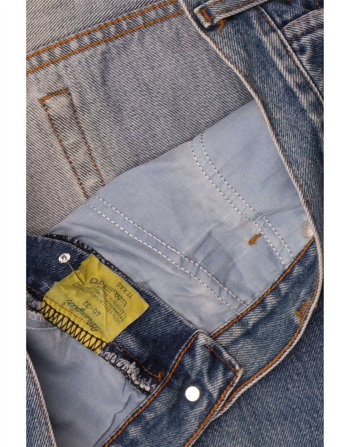 Wrangler Jean Droit Texas Homme W40 L32 Bleu Coton