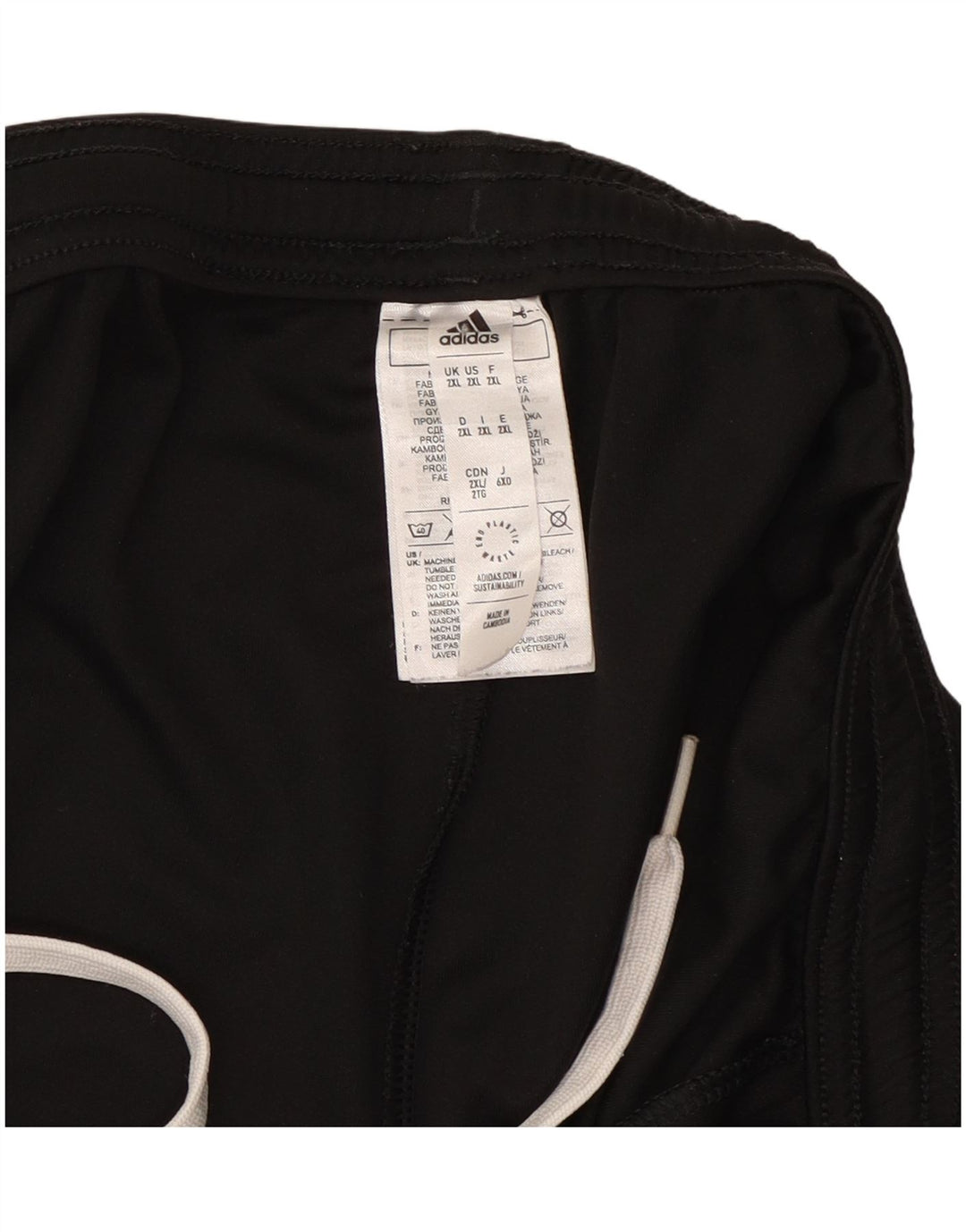 Adidas Short de sport Aeroready pour homme 2XL Noir Polyester