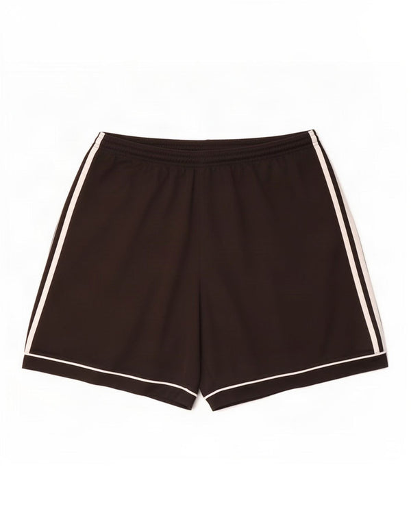 Adidas Short de sport Climalite pour homme, grand, noir, polyester