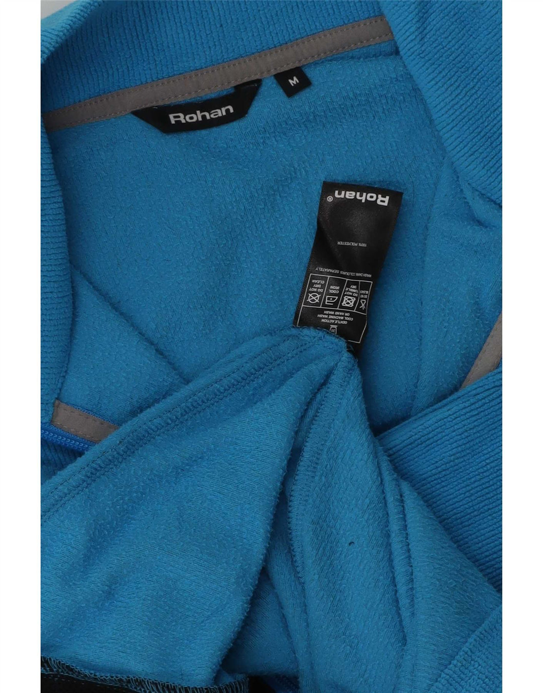Rohan Veste polaire pour homme UK 38 Bleu moyen Polyester