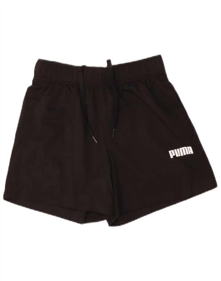 Puma Short de Sport Graphique Homme Petit Noir Polyester