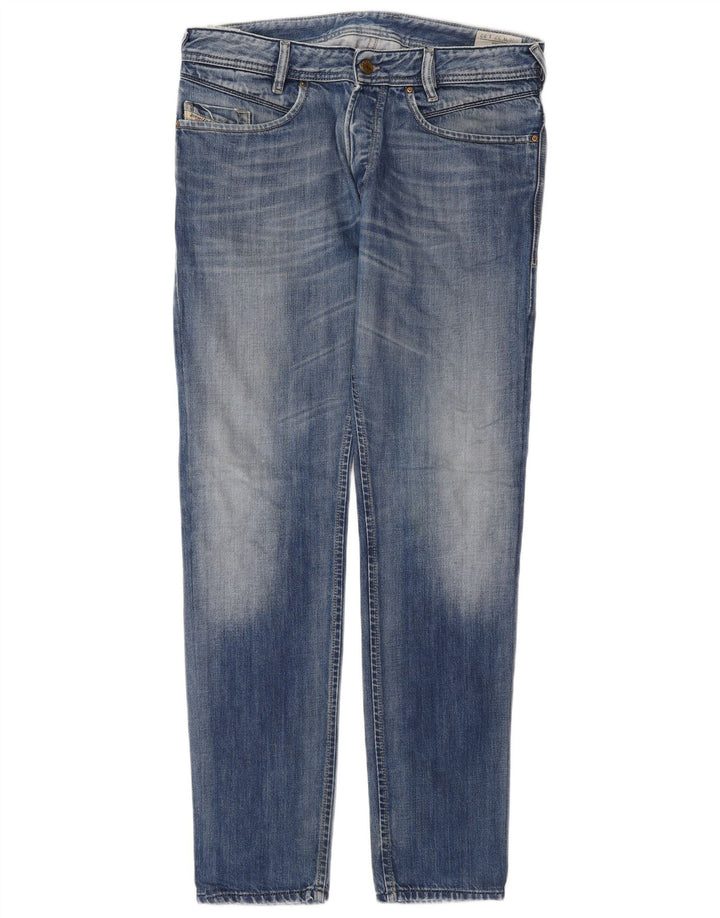 DIESEL Jean Slim Homme W32 L32 Bleu Coton