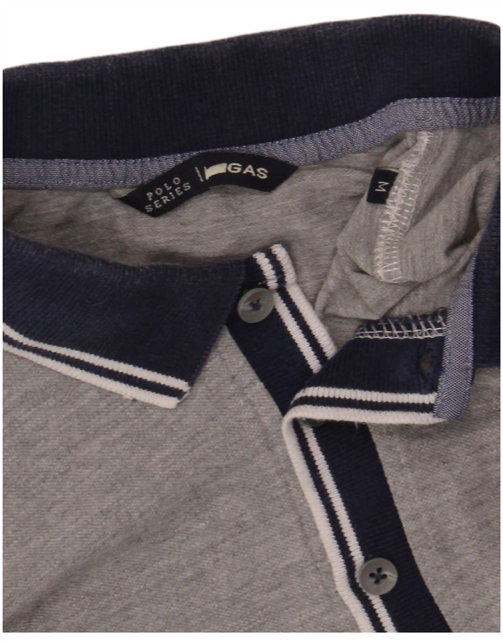 GAS Polo Homme Gris Moyen