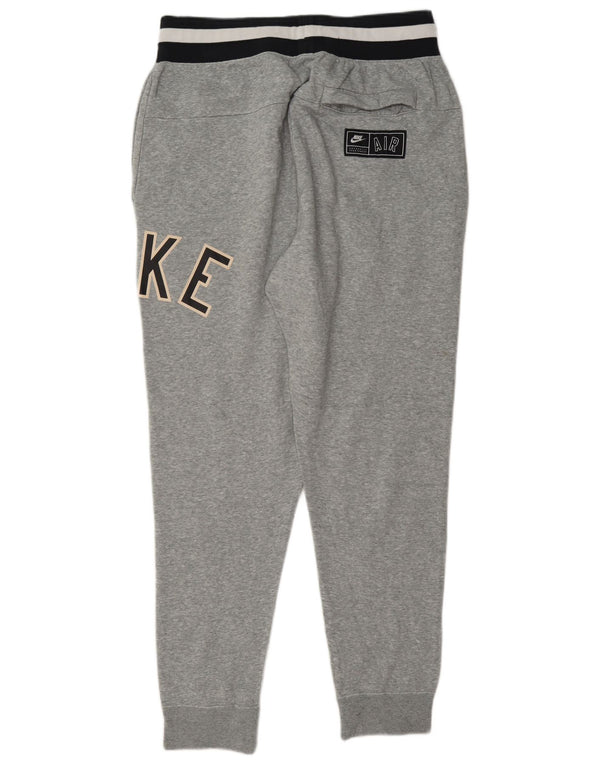 Nike Pantalon de survêtement graphique pour homme en coton moucheté Gris Taille L