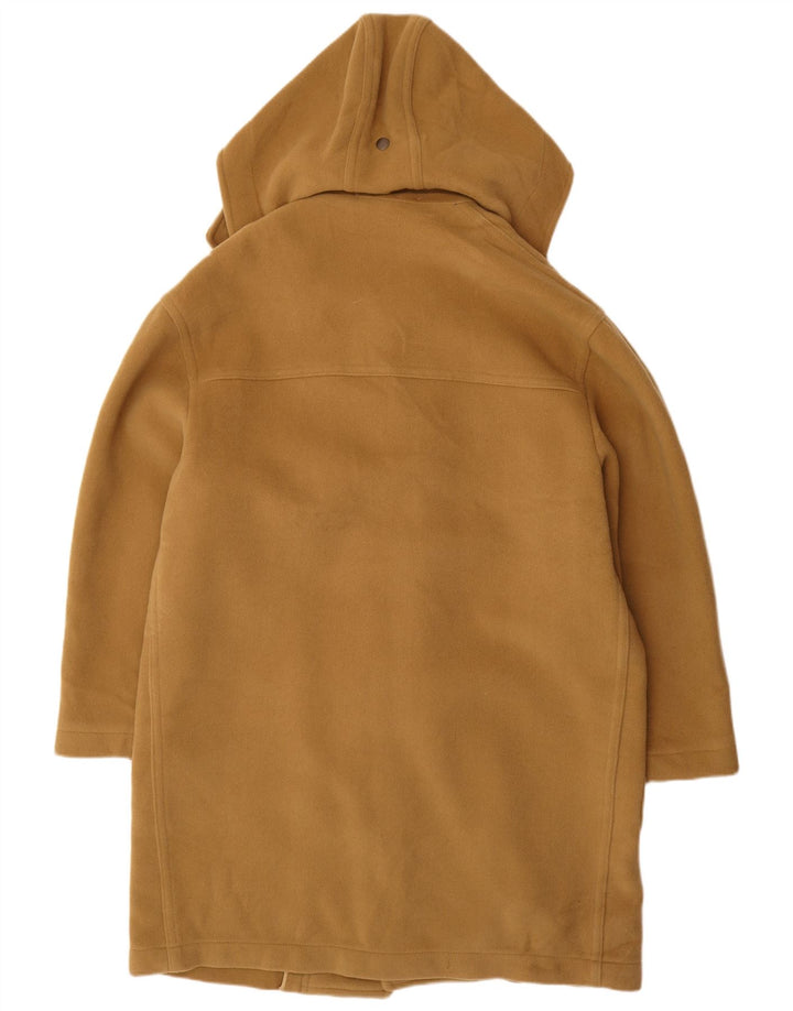 VINTAGE Duffle Coat à capuche pour homme IT 52 XL Laine Beige