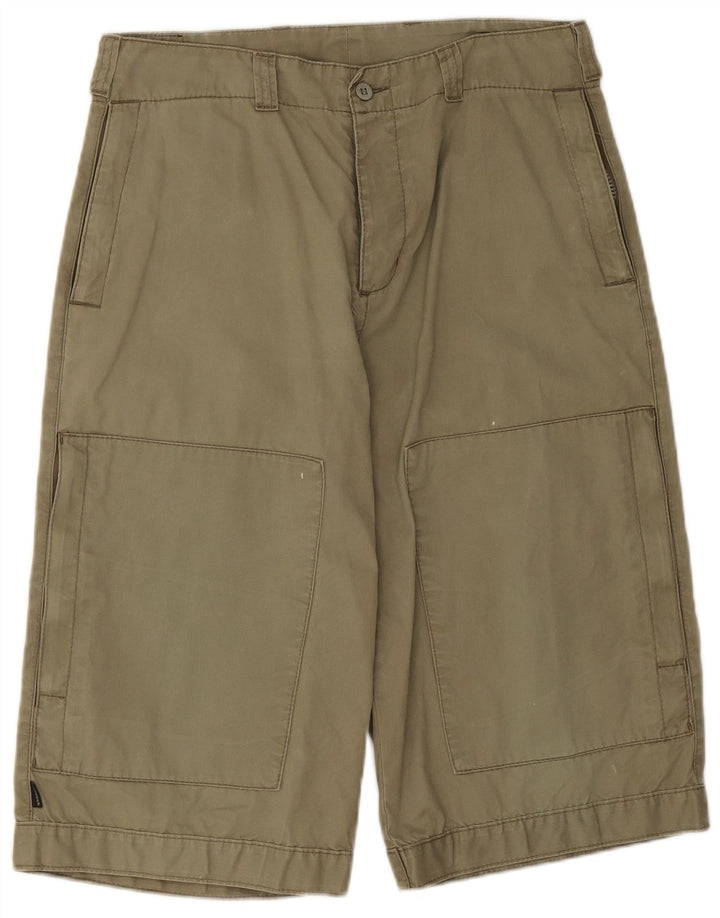 Dockers Short Cargo Femme W31 Coton Kaki Moyen