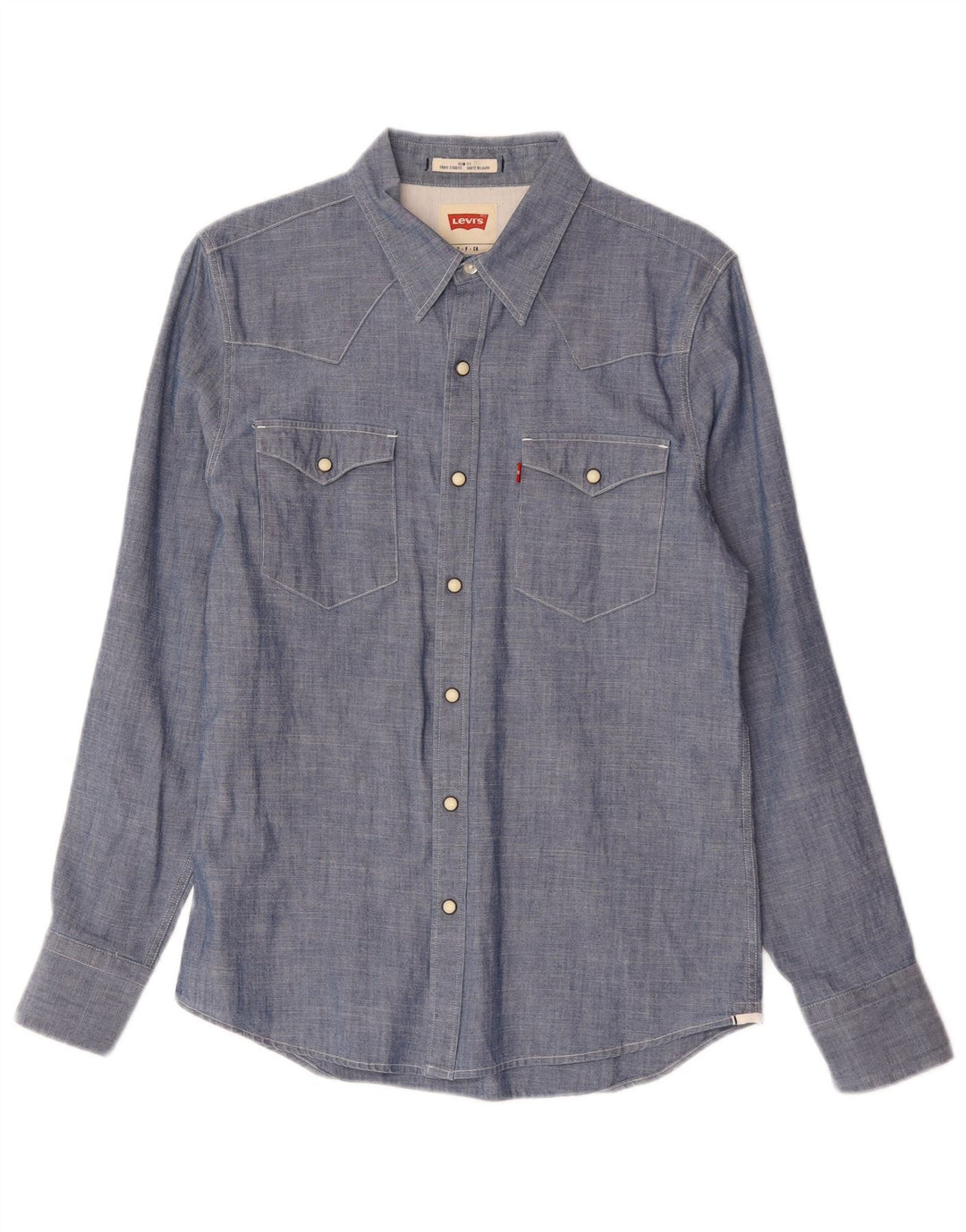 Levi's Chemise Slim Fit Homme Bleu Coton