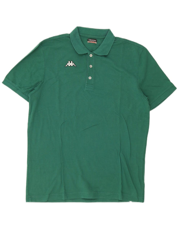 Kappa Polo Homme XL Vert Coton
