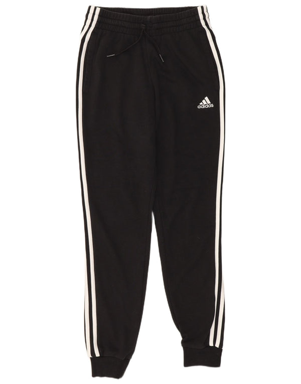 Adidas Pantalon de survêtement pour femme Joggers XS Noir Coton Sports