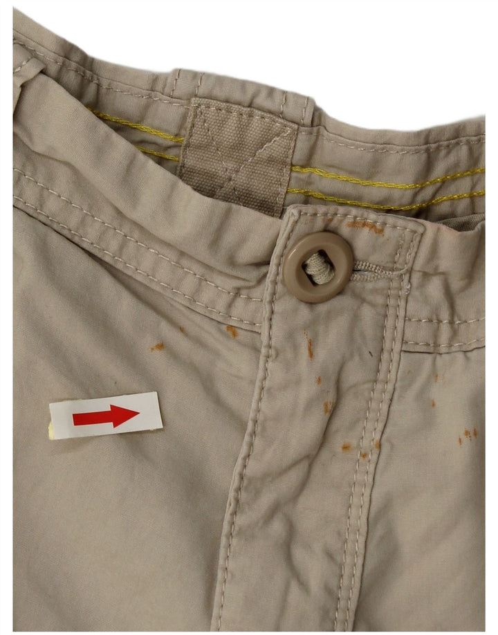 Marks & Spencer Short cargo bleu Harbor W36 pour homme en coton beige