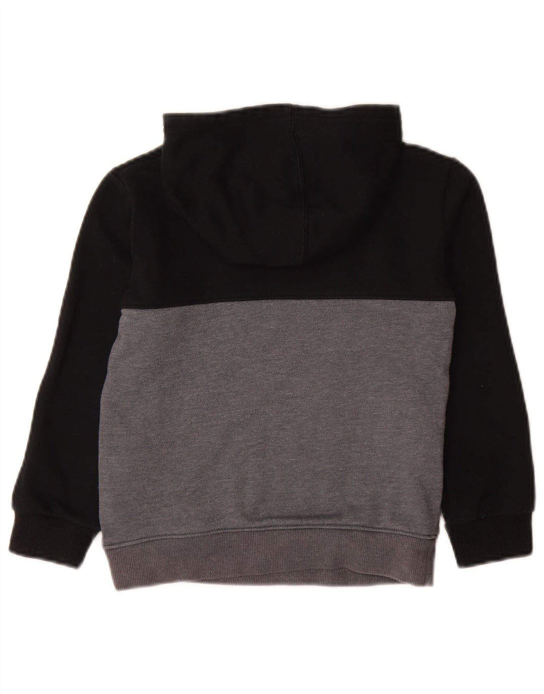 UNDER ARMOUR Pull à capuche graphique pour garçon 6-7 ans Coton color block noir