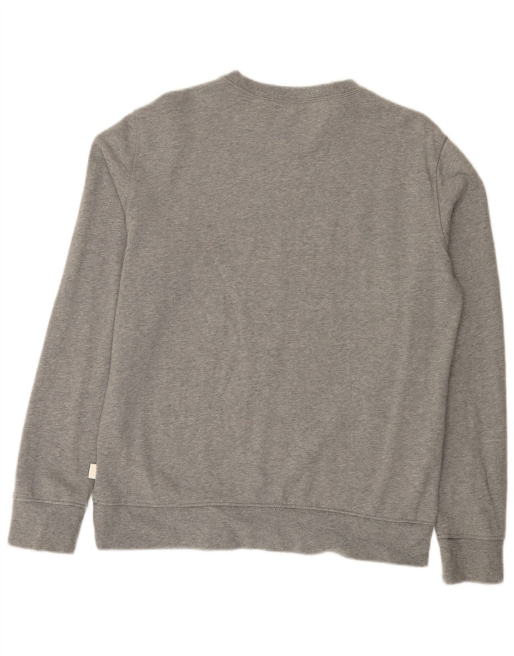 Marks & Spencer Sweat-Shirt Homme Gris Moyen Moucheté Coton