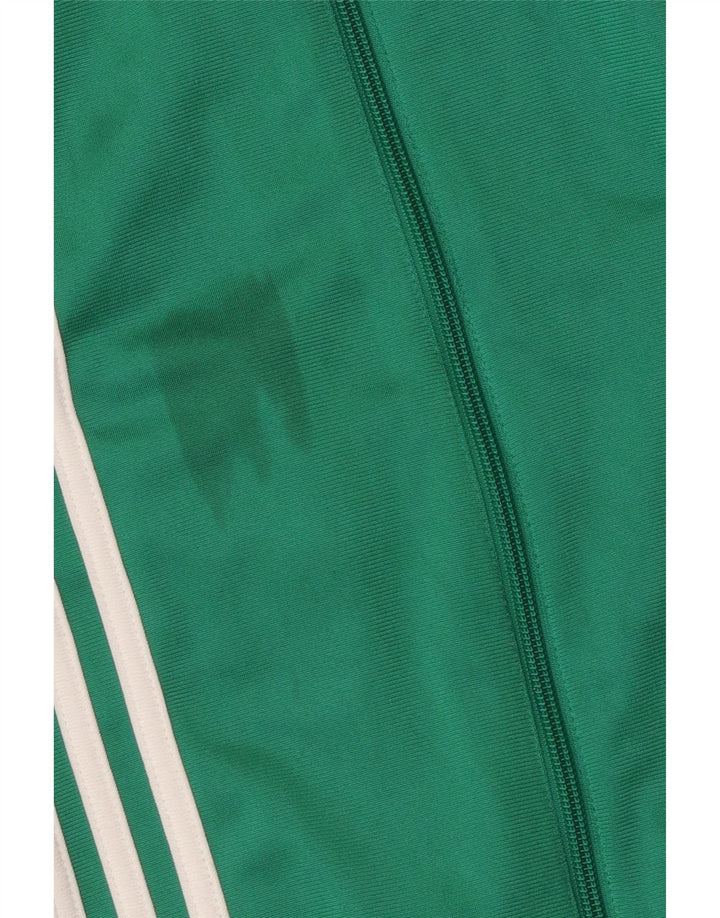 Adidas Veste de Survêtement Garçon 13-14 Ans Vert Colorblock