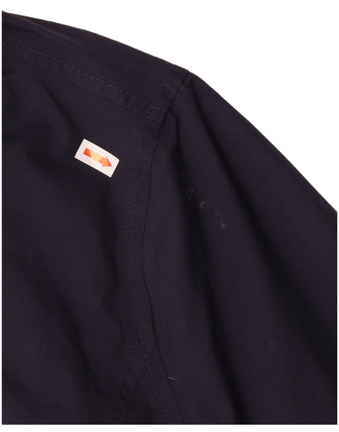 JOULES Veste coupe-vent à capuche pour femme UK 18 XL Bleu marine rayé