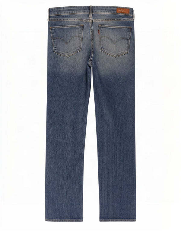 Levi's Jean Droit Demi Curve W27 L27 Femme Bleu Coton