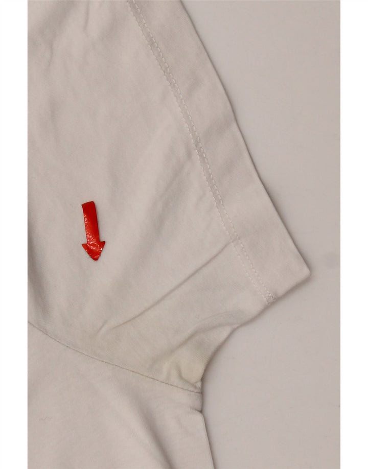 Tommy Hilfiger T-Shirt Homme Blanc Moyen Coton