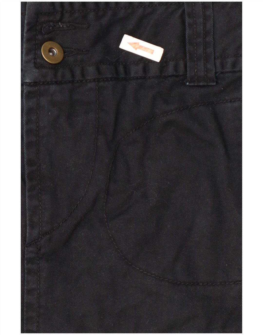 Benetton Femme Mini Jupe Cargo W28 Bleu Marine Moyen